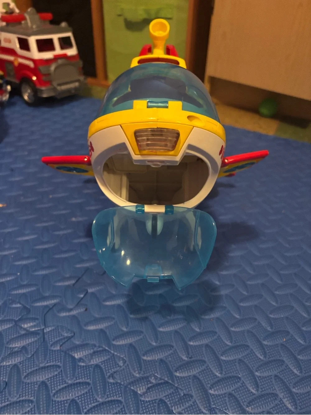 Paw Patrol Red Rescue Sub/Plane Vehicle